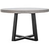 Image 1 : BNIB - Moe's Vault Dining Table - White - Msrp $1849 - VH-1002-18-0 - 47"L x 47"W x 30"H