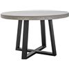 Image 2 : BNIB - Moe's Vault Dining Table - White - Msrp $1849 - VH-1002-18-0 - 47"L x 47"W x 30"H
