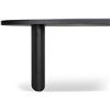 Image 3 : BNIB - Moe's William Dining Table - Black - MSRP $3,249 - VL-1090-02-0 - 85.75"L x 43.25"W x 30"H