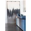 Image 2 : BNIB - Moe's Shades Painting - Black/White - MSRP $1,649 - WP-1225-37 - 59"W x 2"D x 98.5"H