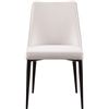 Image 1 : BNIB - Moe's Lula Dining Chair - Set of 2 - Oatmeal - MSRP $899 - YM-1006-05 - 18"W x 23.4"D x 31.9"