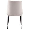 Image 3 : BNIB - Moe's Lula Dining Chair - Set of 2 - Oatmeal - MSRP $899 - YM-1006-05 - 18"W x 23.4"D x 31.9"