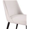 Image 4 : BNIB - Moe's Lula Dining Chair - Set of 2 - Oatmeal - MSRP $899 - YM-1006-05 - 18"W x 23.4"D x 31.9"