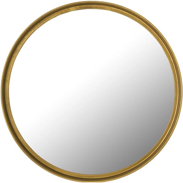 BNIB - Moes Winchester Mirror Large - Antique Brass - MSRP $939 - ZY-1007-01 - 39"W x 3"D x 39"H