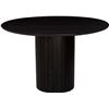 Image 2 : BNIB - Moes - Povera Round Dining Table Black - MSRP $1,999 - JD-1059-02-0 - 48" W x 48" D x 30" H