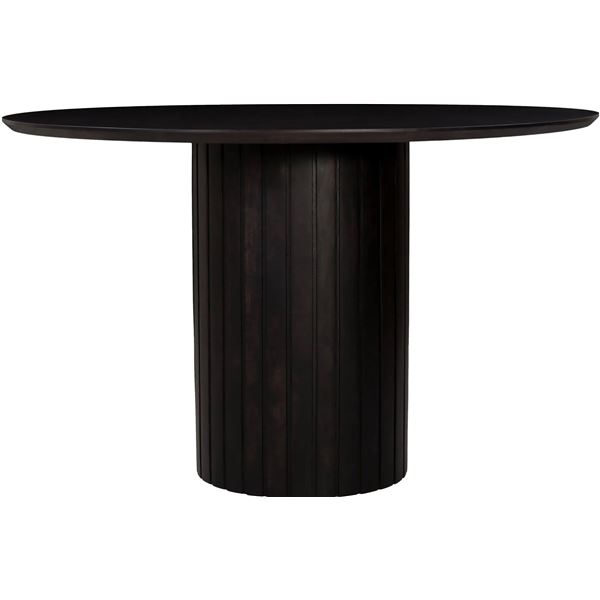 BNIB - Moes - Povera Round Dining Table Black - MSRP $1,999 - JD-1059-02-0 - 48" W x 48" D x 30" H