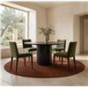 Image 4 : BNIB - Moes - Povera Round Dining Table Black - MSRP $1,999 - JD-1059-02-0 - 48" W x 48" D x 30" H
