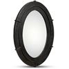 Image 2 : BNIB - Moe's - Antoni Mirror Small Black - MSRP $399.00 - Item # PZ-1015-02 - 18" W x 1.5" D x 25" H