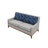 Image 1 : New High Back Sofa Lobby - EXP2-303 - 84"W x 36"D x 42"H - Missing 1 leg