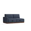Image 1 : New Business Center Sofa Left - EXP2-311 (L) - 114"W x 31"D x 36"H - Missing ottoman and legs