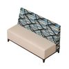 Image 1 : New Freestanding Banquette - EXP2-308 - 66"W x 30"D x 44"H