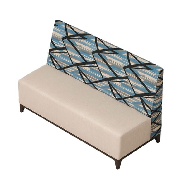 New Freestanding Banquette - EXP2-308 - 66"W x 30"D x 44"H