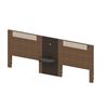 Image 1 : Group Lot of Queen Headboards, legs, nightstands - Includes Queen headboards 2 right, 1 left, Queen 