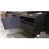 Image 2 : Media Unit with Storage - 78”W x 18”D x 19”H - Missing 1 Drawer & Centre 