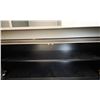 Image 4 : Media Unit with Storage - 78”W x 18”D x 19”H - Missing 1 Drawer & Centre 