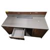 Image 3 : Wooden Media Unit with Storage - 55"W 20"D 36"H
