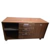 Image 1 : Two-Tone Media Storage Unit - 47"W 19"D 25"H