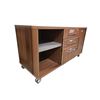 Image 3 : Two-Tone Media Storage Unit - 47"W 19"D 25"H