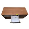 Image 4 : Two-Tone Media Storage Unit - 47"W 19"D 25"H