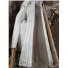 Image 6 : New - Set of approx 8 White Marble Table tops ONLY - Includes 4 Rectangular table Tops (72"W 30"D 1.