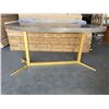 Image 3 : New - Group of approx. 12 Black Marble table Tops ONLY - Mix of 2 sizes 66" x 42" & 54" x 42"