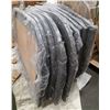 Image 7 : New - Group of approx. 12 Black Marble table Tops ONLY - Mix of 2 sizes 66" x 42" & 54" x 42"