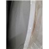 Image 3 : Set of 4 Round White Marble Table-Tops ONLY - Approx 26" Diameter