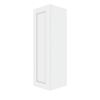 Image 1 : BNIB - Eklipse Perle 1-Door Wall Cabinet, Model 4042280, 12" W x 39 1/4" H x 12.380" D - Made in Can