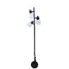 Image 1 : Black 3 Bulb Floor Lamp