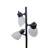 Image 2 : Black 3 Bulb Floor Lamp