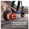 Image 2 : iScooter iX5S Electric Scooter (Model Year 2025), Black + Red, 1000W Motor, 48V 15Ah Battery, 28 mph