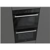 Image 4 : ike New Open Box - Fulgor 30" Double Oven Black Glass - MSRP $6,709 - MODEL #F7DP30B1 - s/n Q3240600