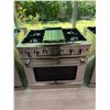 Image 3 : New Capital 36" Gas Range w/ Griddle MSRP $14,169 Model MCOB364GN (new showroom unit) S/N MCOR0419-1