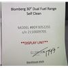 Image 8 : New Blomberg 30" Dual Fuel Range Self Clean Model BDF30522SS MSRP $2,299 (new display unit) S/N 2110