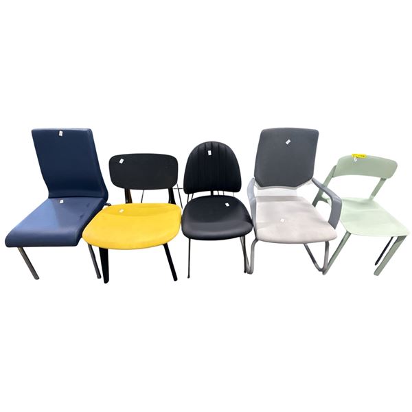 Group of 5 Assorted Chairs