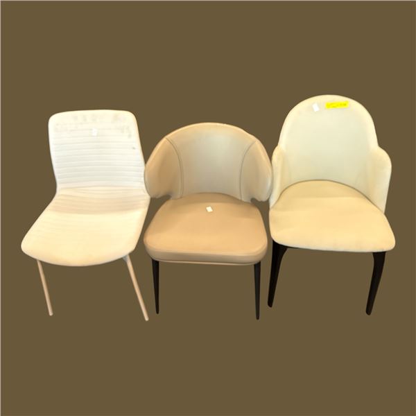 Group of 3 Assorted Chairs