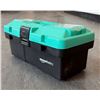 Image 2 : BNIB - 4 Sets of Amazon Basics 150-Piece Household Tool Set with Storage Box, Teal
