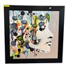 Image 1 : Framed Abstract Portrait Painting - 46" x 46"
