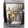 Image 2 : Collection of 6 Framed Decorative Art Pieces: Photography, Graphic Prints, and Architectural Décor -