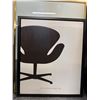 Image 6 : Collection of 6 Framed Decorative Art Pieces: Photography, Graphic Prints, and Architectural Décor -