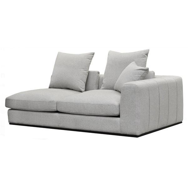 BNIB - LH Home Sullivan Sectional RHF Sofa - Alba Stone, RV: $3,948.75 CAD (DAV013-RHF-SOFA) - 87 x 
