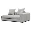 Image 1 : BNIB - LH Home Sullivan Sectional RHF Sofa - Alba Stone, RV: $3,948.75 CAD (DAV013-RHF-SOFA) - 87 x 
