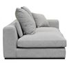 Image 2 : BNIB - LH Home Sullivan Sectional RHF Sofa - Alba Stone, RV: $3,948.75 CAD (DAV013-RHF-SOFA) - 87 x 
