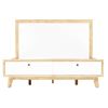 Image 4 : BNIB - LH Home Ava King Bed, RV: $1,968.75 CAD (AVA001K) - 79 x 85 x 47 in.