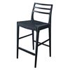 Image 2 : BNIB - LH Home Java Bar Stool w/ 28" Seat Height - Black, RV: $672.75 CAD (JAV028-BLK) - 18.2 x 22.4