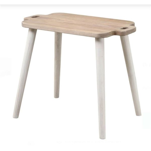 BNIB - LH Home Juliet Side Table, RV: $605.25 CAD (RNS039) - 28.4 x 15.8 x 23.6 in.