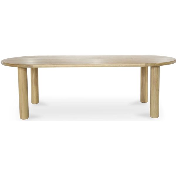 BNIB - Moe's - Milo Large Dining Table in Oak - MSRP $3,399.00 - FC-1002-24 - 96.0” W X 42.