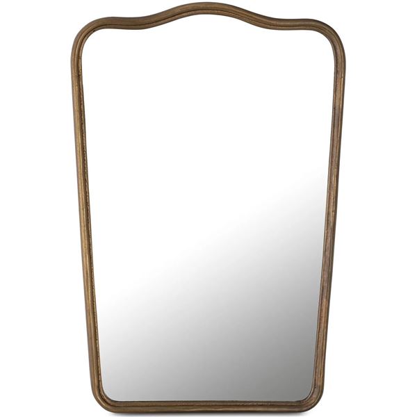 BNIB - Moe's - Keyes Mirror - Brass - MSRP $1,099.00 - Item # QK-1034-51 - 24" W x 2" D x 36" H