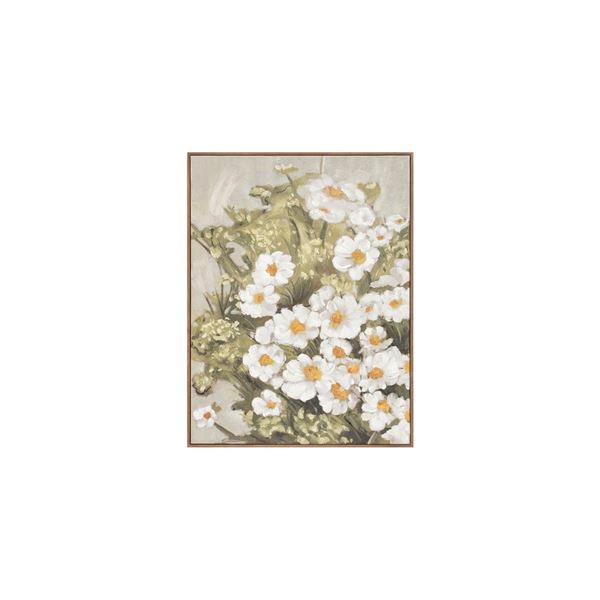 BNIB - Moe's - Wildflowers Framed Painting Multicolor - MSRP $199 - WP-1331-37 - 26.0" W x 1.77" D x