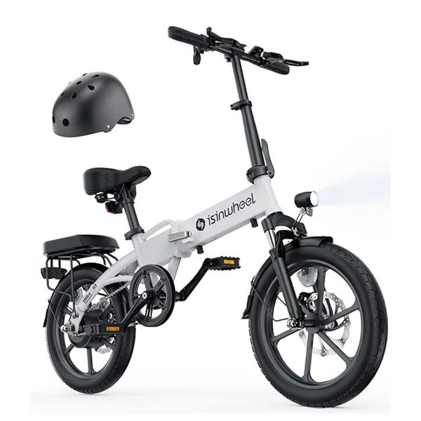 Open Box - isinwheel U3 Folding Electric Bike for Adults
